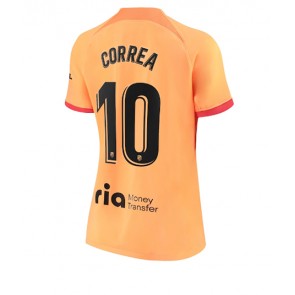 Atletico Madrid Angel Correa #10 kläder Kvinnor 2022-23 Tredje Tröja Kortärmad